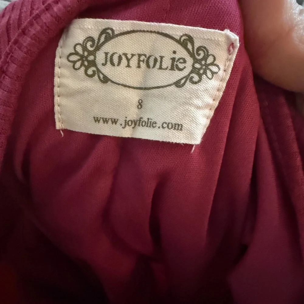 Joyfolie Barberry Off-Shoulder Bow Knit Dress